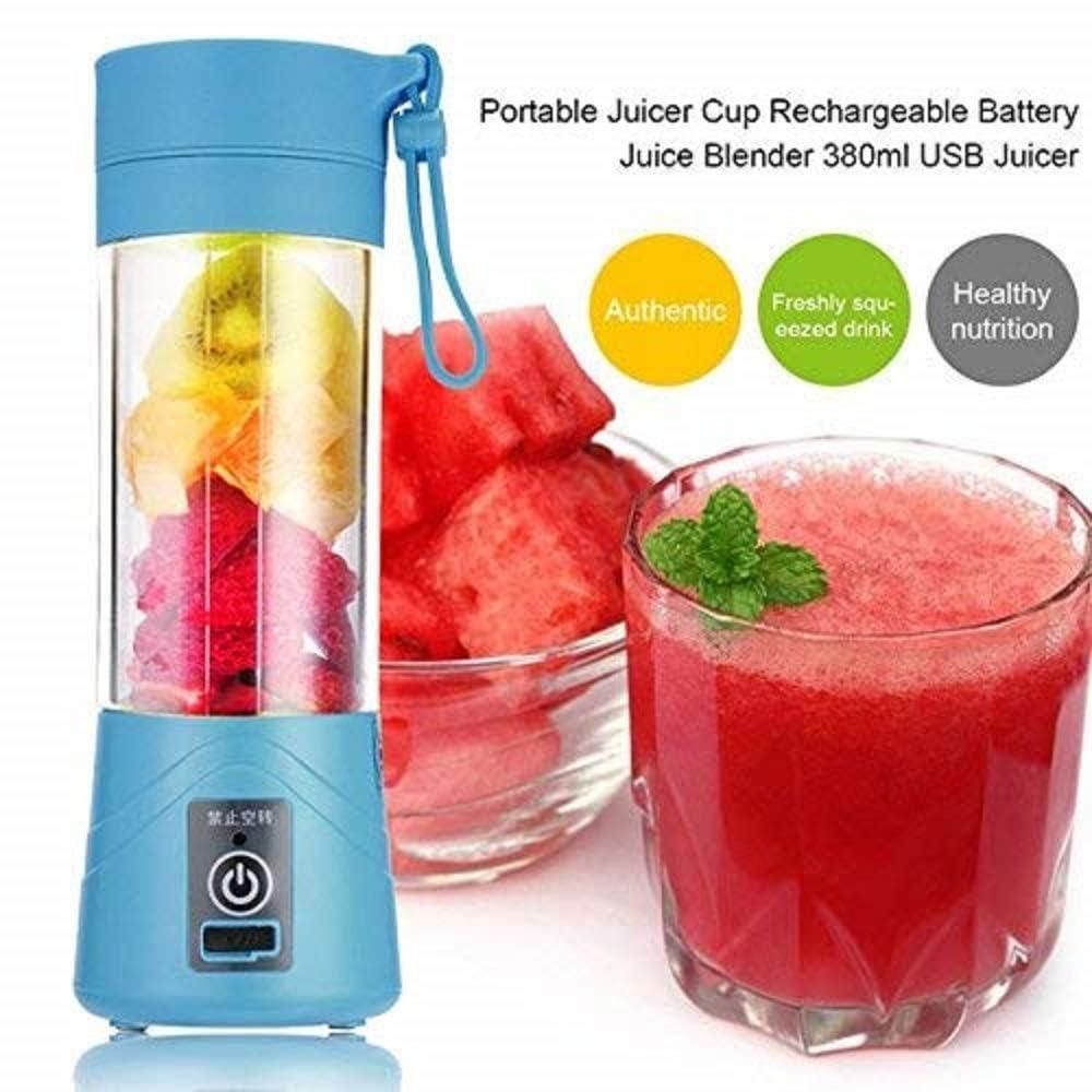 Mini Blender Fruit Mixer Machine Portable Electric Juicer grinder Cup 380ML (Multi)